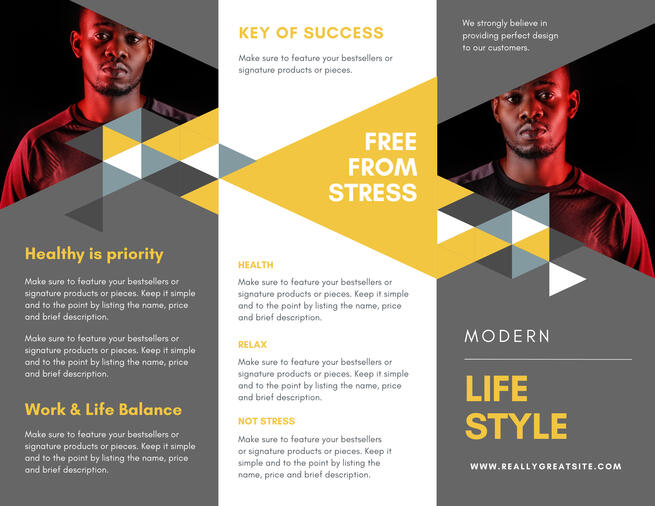 TRIFOLD BROCHURES $4